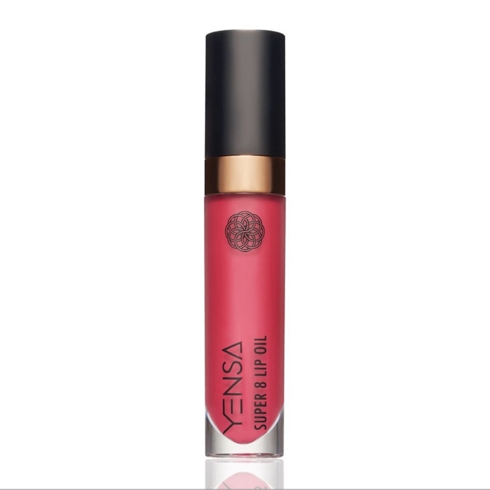 New Yensa Super 8 Tinted Lip Oil: Boss Berry